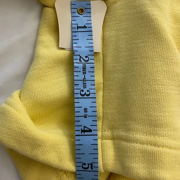 Sweaty Betty Yellow Cotton Shorts - Size Large - Picture 6 of 6